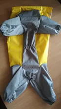 Mono impermeable para perro mascota, ropa impermeable para exteriores, mono con capucha para perros pequeños y grandes, capa impermeable, Bulldog francés