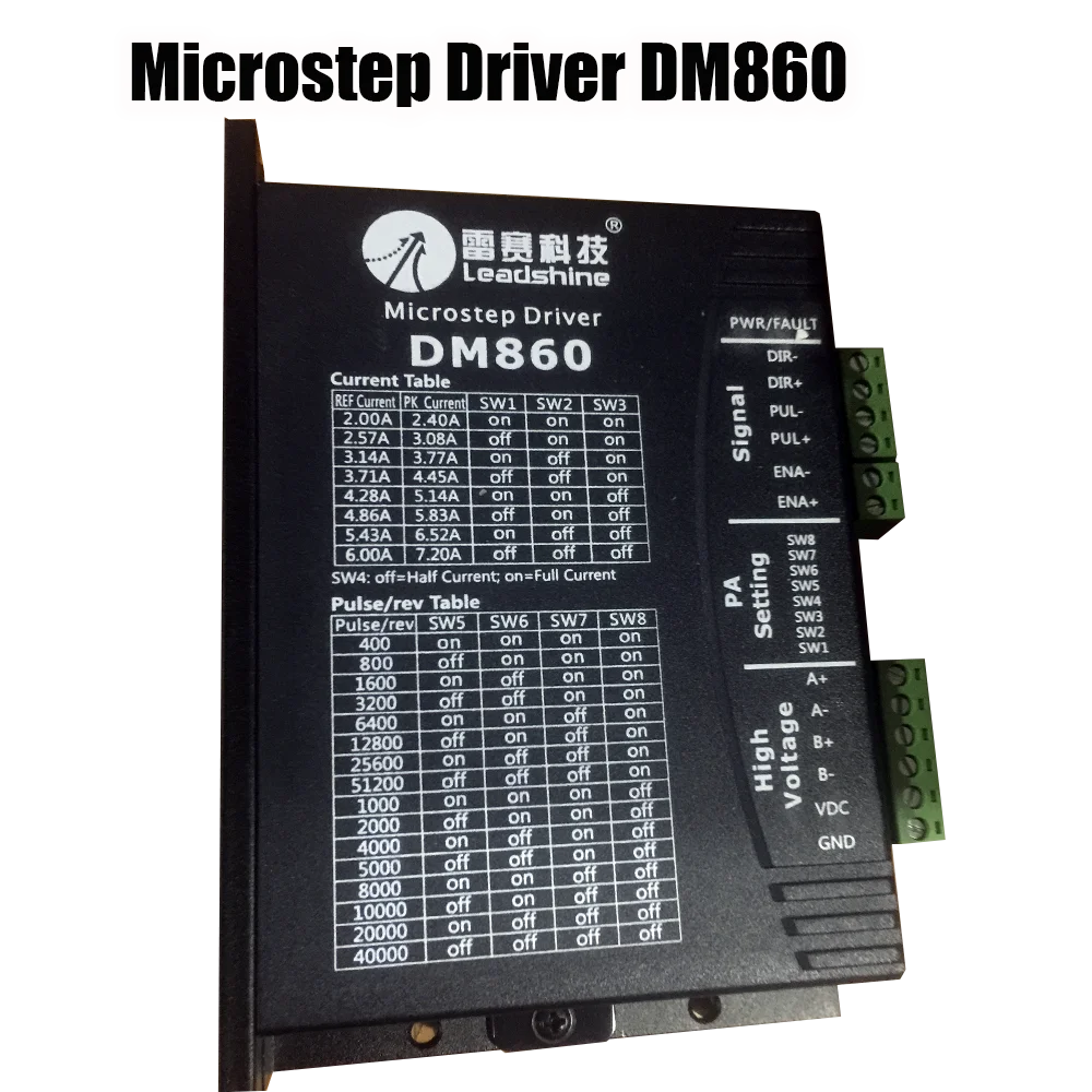 DM860 Драйвер шагового двигателя контроллер