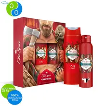 Подарочный набор: Old Spice Bearglove(Аэрозольный антипресперант 150 мл+ Гель для душа 250 мл