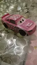 Disney Pixar-Vehículo de metal de Cars 2 y 3 para niños, juguete de Relámpago McQueen, Jackson Storm Ramírez, de aleación, regalo para Navidad, No. 95
