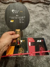 Table-Tennis-Rubber Sponge Loop Official Palio Ak47 Racquet Yellow 40 for And Fast-Attack