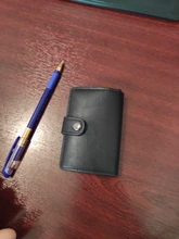 Tarjeteros antimagnéticos Rfid para hombre y mujer, carteras inteligentes de piel sintética, monedero Vintage corto, Mini bolsa para dinero