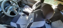 Car-Seat-Covers-Set AUTOYOUTH Tire-Track-Detail Universal Brand Fit with Styling Embroidery