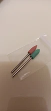 Pulidor de silicona para uñas, herramientas de corte de cutículas, limas de broca, pulidor para máquina eléctrica, 1 Uds.