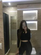 Womon-Camiseta de algodón calada para mujer, tops sexys de vendaje con espalda descubierta de manga larga, tops Harajuku ajustados, ropa de calle de punto