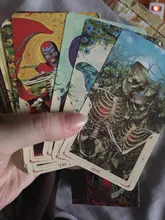 Cartas de Tarot de Santa Muerte, cartas de Tarot, juego de cartas de oráculo