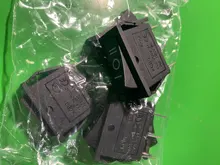 Boat Rocker-Switch ON-OFF-ON 3-Position KCD3 BLACK SPDT X 3-Pin 125V 5pcs 250v/20a 15A