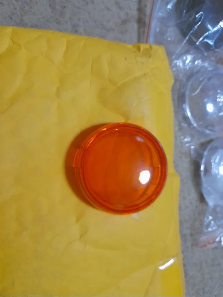 Motorcycle Turn Indicator Signal Light Lens Cover For Harley Sportster 883 1200 Touring Road King Dyna Softail Heritage Fatboy photo review
