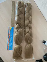 MISS ROLA-extensiones de cabello trenzado con brillante giro de 24 pulgadas, trenzas Jumbo con degradado, soporte de cabello sintético, venta al por mayor