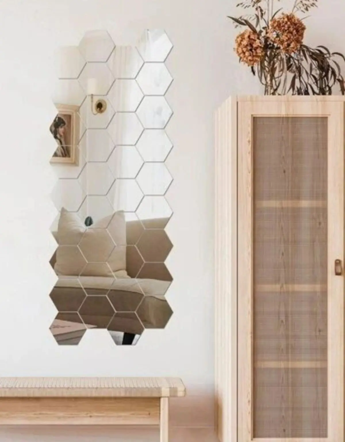 

12 шт., зеркальные плексиковые шестиугольные соты серебристого цвета для дома, офиса, гостиной, спальни, кухни, новые идеи для качественных подарков 3D