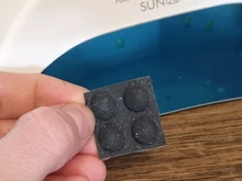 SUNUV SUN2C-Lámpara de uñas de 48W, secador de uñas UV SUN2 para secador de uñas de Gel, Sensor infrarrojo con almohadilla de silicona rosa para uso en salón