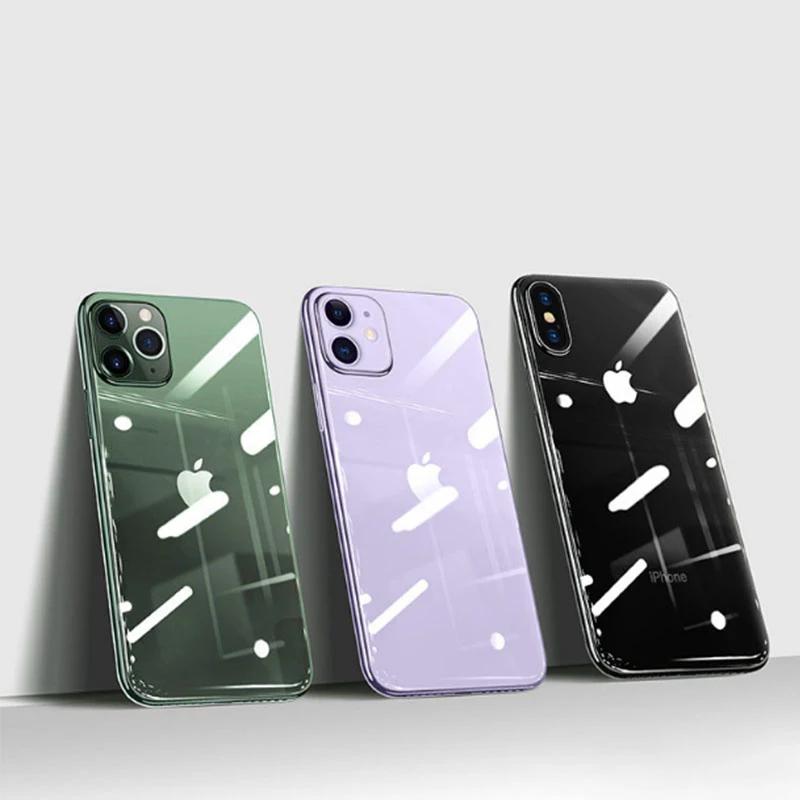 IPhone 11 чехол из прозрачного силикона идеальная посадка устойчивая прочная защита от ударов версия