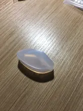 Moldes de silicona con gema de cristal para pendientes, molde de resina epoxi para fabricación de joyas Diy, suministros de herramientas, 1 Uds.
