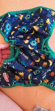 [Littles & Bloomz]-pañales de bebé de talla única, tela reutilizable, pañal de color, cubierta impermeable, envoltura para usar con pañal plano o ajustado