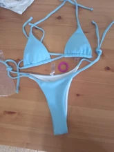 Tankini Swimsuits Bandage Bathing-Suit Swimwear Women Brazilian-Set Two-Pieces Blue Purple