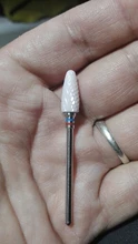 Fresa de cerámica para manicura, brocas de carburo de diamante, herramientas de pedicura