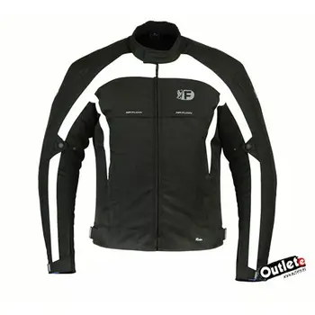 

MOTORCYCLE JACKET FREEDAY RIDER WHITE BLACK IMPERME LINING INT