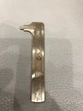 Measuring-Ruler Brass-Caliper Vernier Dual-Scale Retro Mini High-Quality Portable Pure-Copper