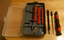 KINDLOV-Juego de destornilladores 115 en 1, Kit de herramientas de reparación de precisión, Juego de puntas de destornillador hexagonales magnéticas Torx para reparación de teléfono y PC