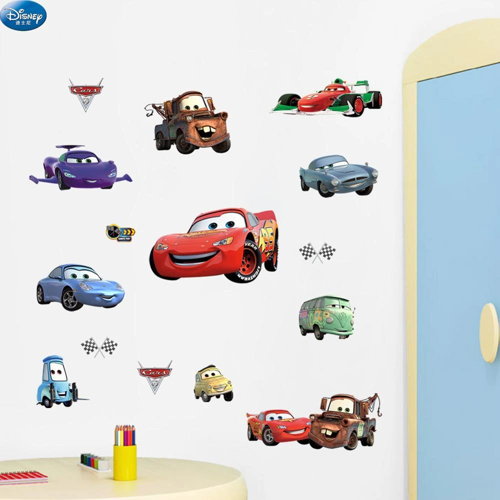 3D Cars Wall Decals Muurstickers for Room Decoracion Casa Stickers Ozdoby Pokoju Home Decoration Accessories for Bedroom|Wall Stickers| - AliExpress