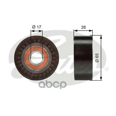 Ролик Ремня Приводного Audi Q7/Vw Touareg 2.7d-4.2d Gates T36376 Gates арт. T36376