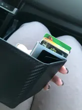 Bycobecy 2021 tarjeta de crédito titular de la cartera de las mujeres de los hombres de Metal RFID Vintage bolso de cuero de poliuretano Crazy Horse Banco titular de caso