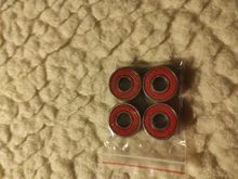 Shafts Wheels Bearing Ball-Roller Skateboard Scooter 608RS Precision Abec 9 Steel 4pcs