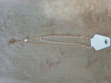 VKME-collar de perlas de mariposa de varias capas para mujer, gargantilla de perlas doradas, estrella del sol, regalo de joyería 2021