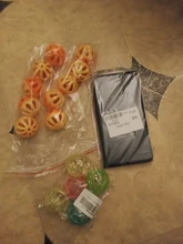 5pcs/Set Funny Cat Ball Toy Hollow Training Cat Interactive Toy Cat Bell Toy For Kitten