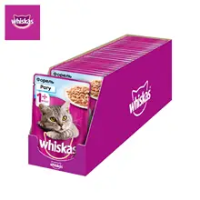 Влажный корм для кошек Whiskas рагу с форелью, 28 шт по 85г
