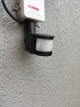 Sensor de movimiento infrarrojo automático para exteriores, Detector de movimiento PIR de 12V, 220V, 110V, temporizador de montaje en pared, interruptor de luz LED con Sensor de movimiento de 24V