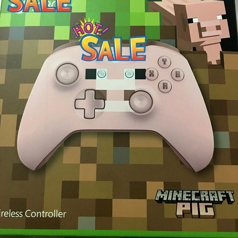 Xbox One Slim Controller Original For Ps3 Pc Game Pink Pig Steam Wireless Bluetooth Vibration Joystick Control Remote Gamepad Aliexpress