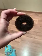 Modelador de rosquillas para mujer, Anillo para el pelo, accesorios para el cabello, 1 ud.