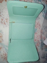 Cartera pequeña con broche para mujer, monedero pequeño, billetera de corona para tarjeta de mujer, Mini bolso de mano