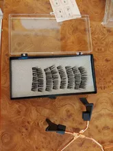 MB3K 5 magnético pestañas naturales con 3D imán hecho a mano 8 Uds magnético pestañas pinzas de visón pestañas faux cils magnetiqu