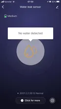 AVATTO-Sensor de fugas de agua con WiFi, Detector de fugas de agua, por aplicación Smartlife alertas de notificación, alarma de fugas de agua para seguridad del hogar