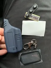 Pantalla lcd A91, papel de cebra, cubierta del cuerpo para llavero LCD, Control remoto, sistema de alarma para coche, Starline A91