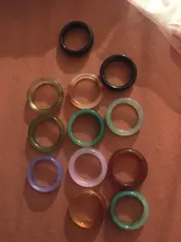 Lote de 20 unidades de anillos de piedra Natural Vintage para mujer, 5-6MM, abalorio de piedra con joyas anillos, Unisex, venta al por mayor