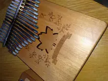 Musical-Instruments Kalimba Thumb-Finger-Piano Child Mahogany Mbira Beginner Portable