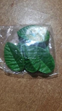 200pcs Green Tree Leaf Artificial Flower Leaves For Wedding Home Decoration Needlework