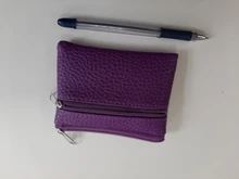 Monedero de cuero de moda para mujer, cartera para Cambio, Mini monedero con cremallera, carteras con llavero para niños, 2019
