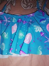 Bañador estampado para niñas de 2 a 16 años, conjunto de bikini para niños, con volantes, para la playa