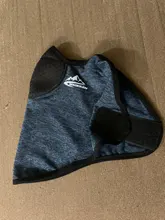 Gorros negros de invierno para correr, pañuelo Anti-UV para bicicleta, mascarilla deportiva de pesca, bufanda mágica de seda de hielo