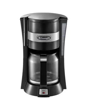 

Delonghi ICM15210 Filter Coffee Machine Dishwasher Safe 900W Delonghi Coffee Machine Auto Shut Off Drip Filter Coffee Machine