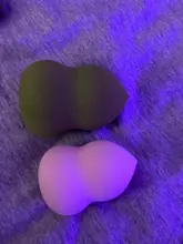 Puff en polvo cosmético para mujer, base de maquillaje esponja, belleza, herramientas y accesorios, forma de mezcla de gotas de agua, 1 ud.