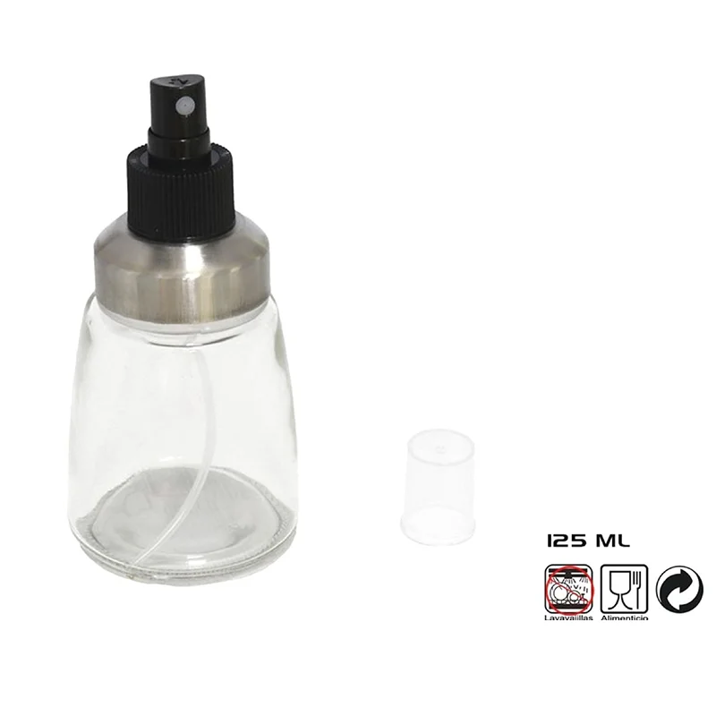 Aceitera Spray 320ML Botella de Cristal Pulverizadora De Aceite
