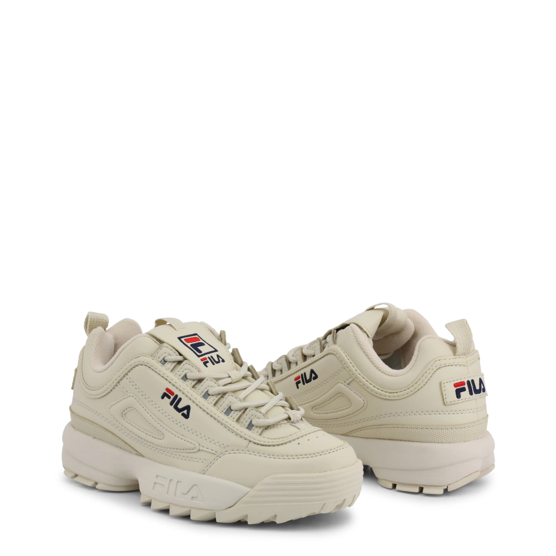 Row DISRUPTOR-LOW_1010302 Women White 103267. Color: White, Size: EU 40Fila8719477184565