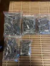 Alligator Clips Hairpins Clamps Cable Lead-Testing Metal 50pcs/Lot 35mm-75mm