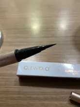O.TWO.O negro líquido delineador de ojos de Super resistente al agua duradera de trazador de líneas del ojo fácil de usar maquillaje de ojos cosméticos herramientas