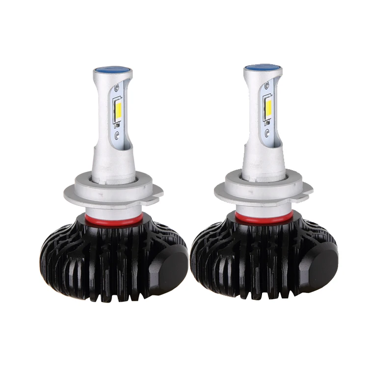 

2X Car Bulb Light Lamps LED 60W H8 H9 H11 9005 HB3 9006 HB4 H7 880 White Golden Dual Color fanless 12V led car lights